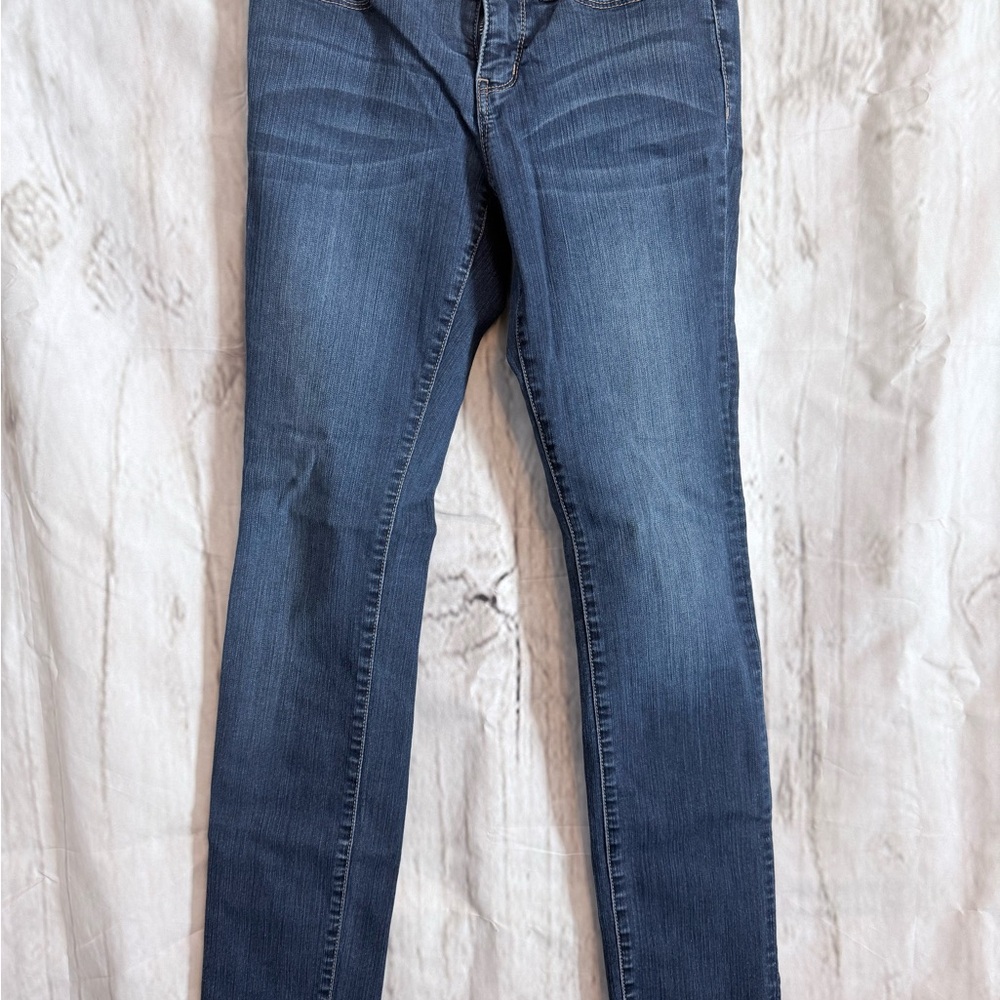 New York & Company Dark Blue Skinny Jeans